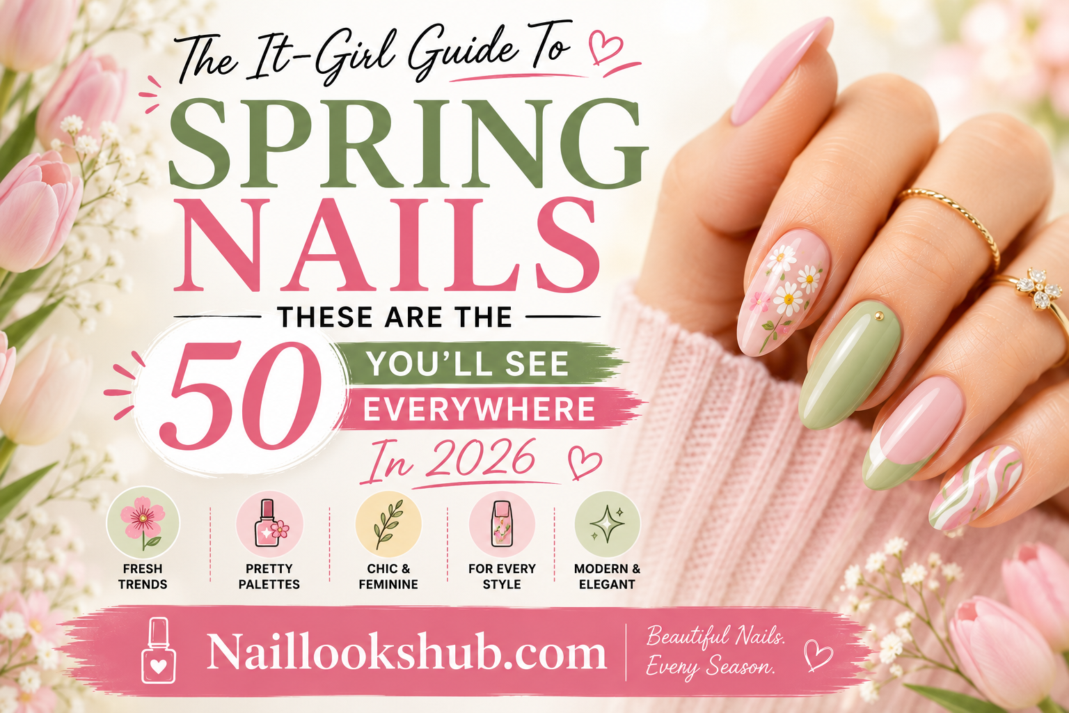 The It Girl Guide To Spring Nails: These Are The 50 You’ll See Everywhere In 2026