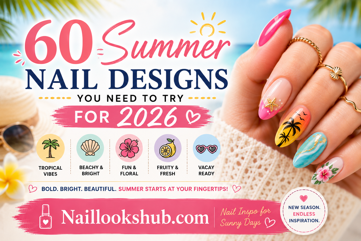 60 Summer Nail Designs You Need To Try For 2026