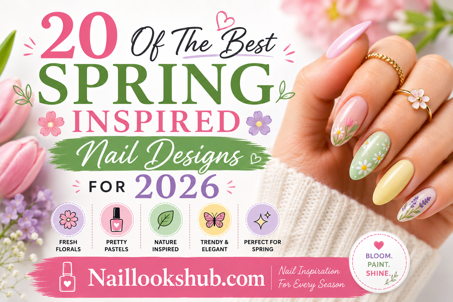 20 Of The Best Spring Inspired Nail Designs For 2026