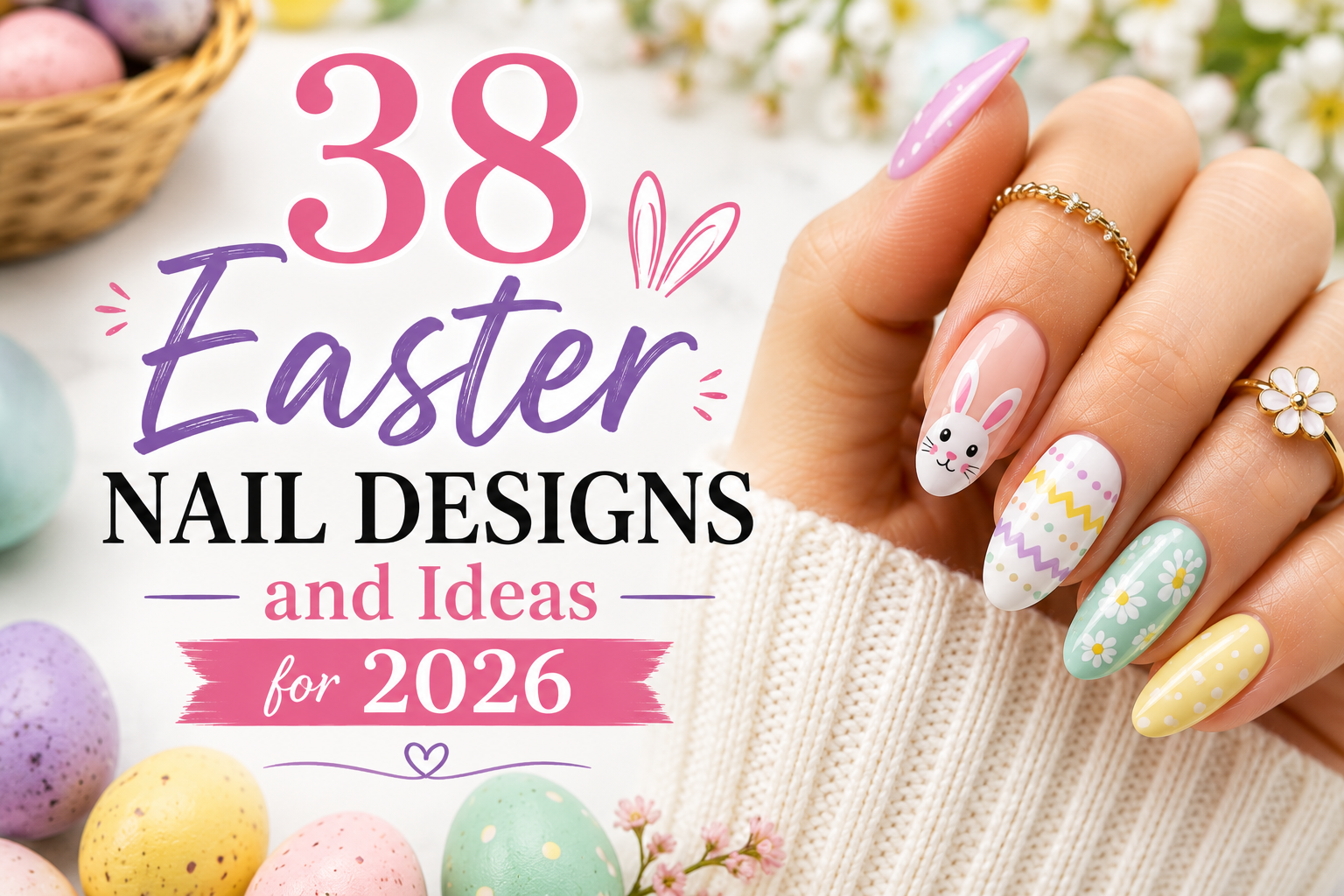 38 Easter Nail Designs and Ideas for 2026