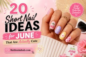 20 Short Nail Ideas for June That Are Actually Cute
